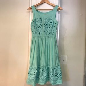 Meadow Rue (Anthropologie) eyelet dress